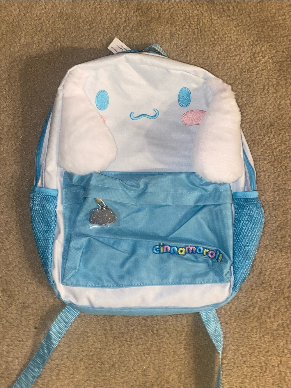 Cinnamoroll 3D Fuzzy Ears Backpack